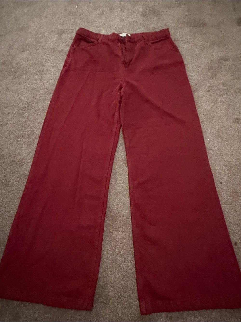 We The Free Womens Burgundy Jean